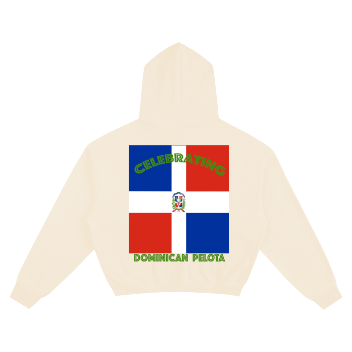 RiccMason  Celebrating Dominican Baseball- Boxy Hoodie #RU0083