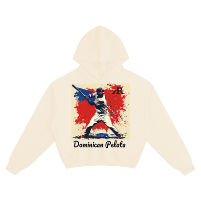 RiccMason  Celebrating Dominican Baseball- Boxy Hoodie #RU0083