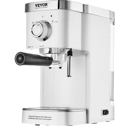 VEVOR Espresso Coffee Machine, 15Bar Semi-Automatic Espresso Maker