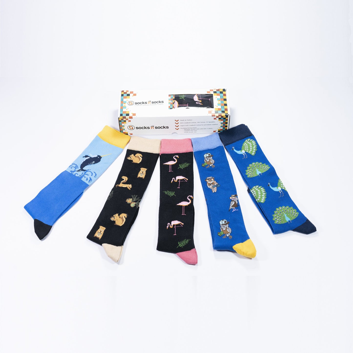 Women's Animal Planet Knee High Socks Set