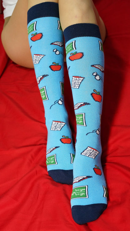 Women's Fun Knee High Socks Set