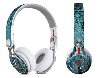 Electric Circuit Board V5 - Full Body Skin Decal Wrap Kit for Beats by