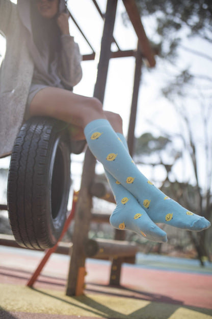 Women's Duck Knee High Socks