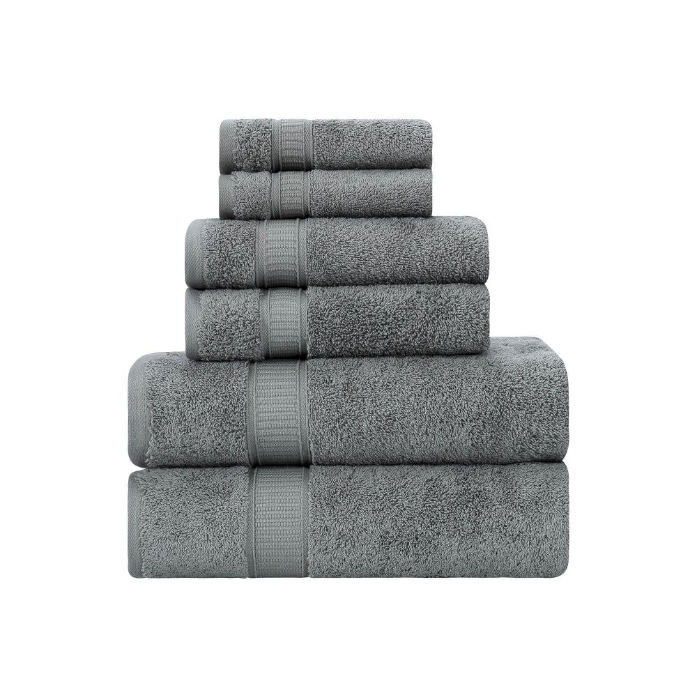 Turkish Cotton Full Bath Towel Set of 6