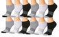 Tipi Toe Women's 12-Pairs Low Cut Athletic Sport Peformance Socks