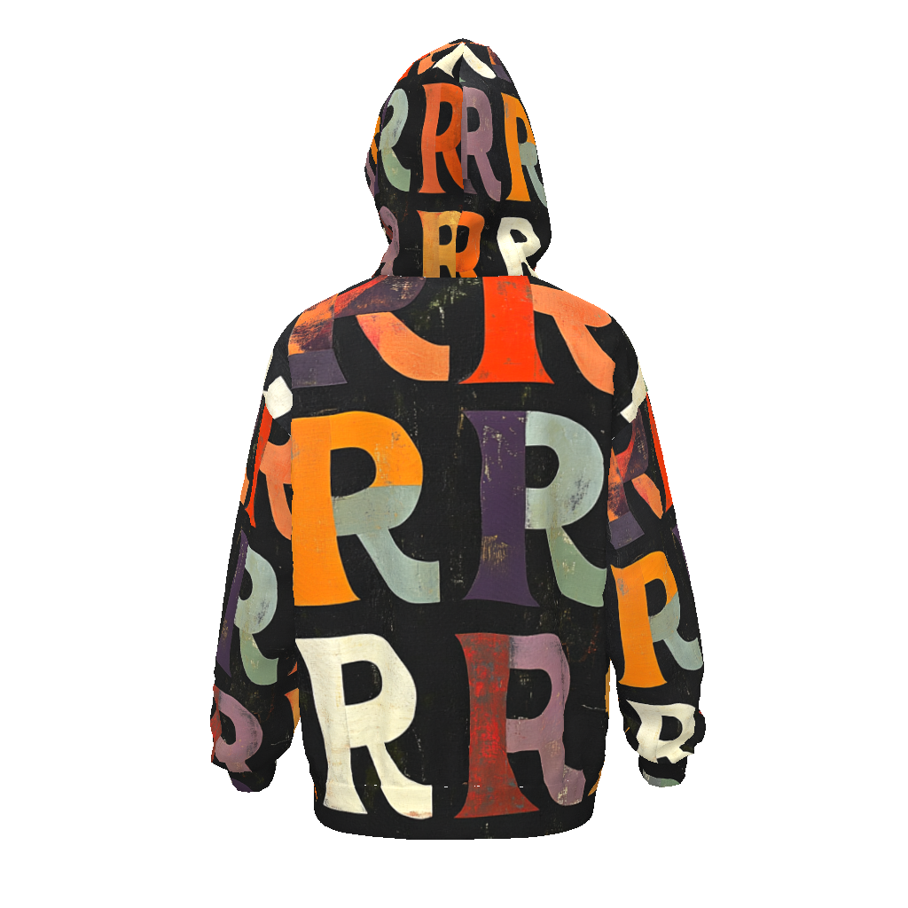 Ricc Mason R's Streetwear All-Over Print Unisex Drop Shoulder Oversized Hoodie