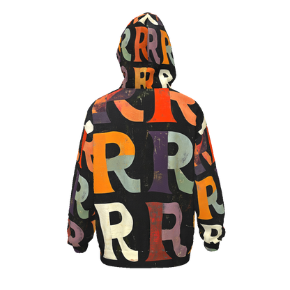 Ricc Mason R's Streetwear All-Over Print Unisex Drop Shoulder Oversized Hoodie