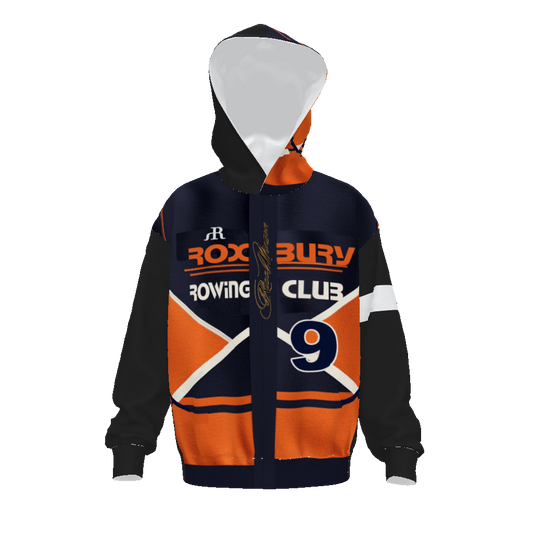 Ricc Mason -Roxbury Rowing Club, Streetwear All-Over Print Unisex Drop Shoulder Oversized Hoodie 8.8 oz