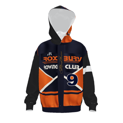 Ricc Mason -Roxbury Rowing Club, Streetwear All-Over Print Unisex Drop Shoulder Oversized Hoodie 8.8 oz