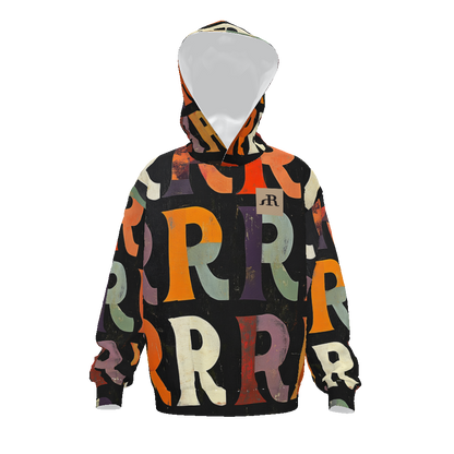 Streetwear All-Over Print Unisex Drop Shoulder Oversized Hoodie