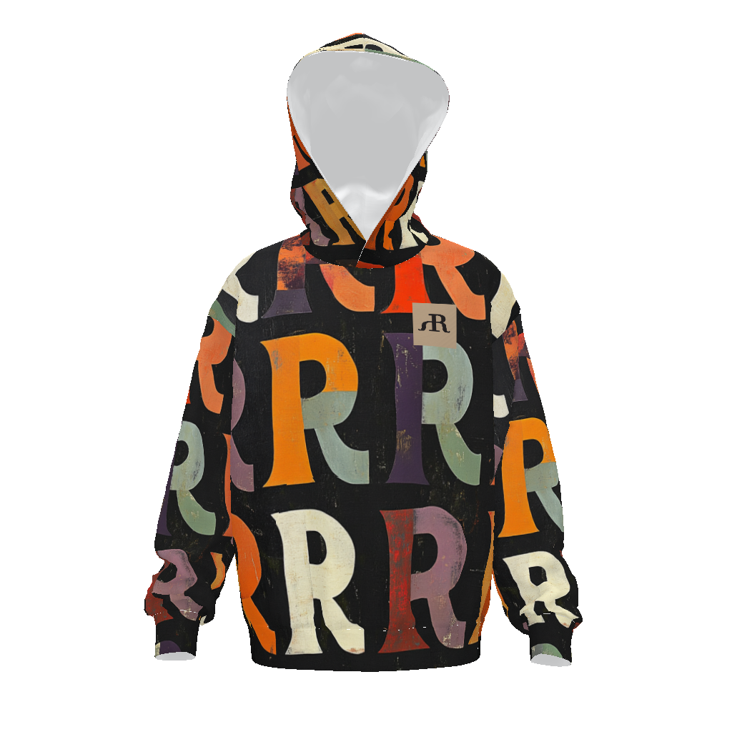 Streetwear All-Over Print Unisex Drop Shoulder Oversized Hoodie