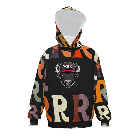 Ricc Mason R's Streetwear All-Over Print Unisex Drop Shoulder Oversized Hoodie