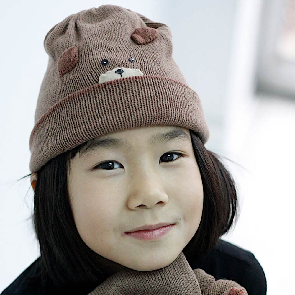 Bear Knit Hat