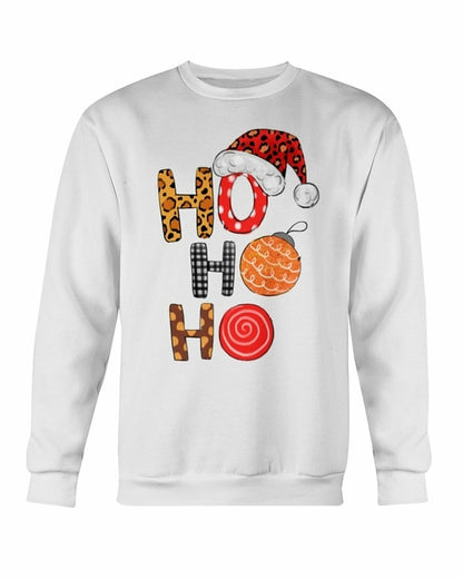 HO HO HO Santa Christmas Cap Sweatshirt