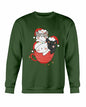 Cute Cats Cup Christmas Sweatshirt